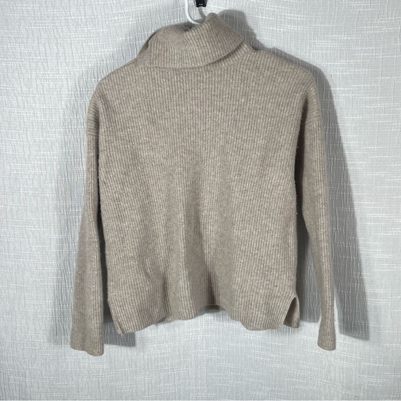 Madewell Wool‎ Button Shoulder Turtleneck Sweater small - Picture 9 of 13